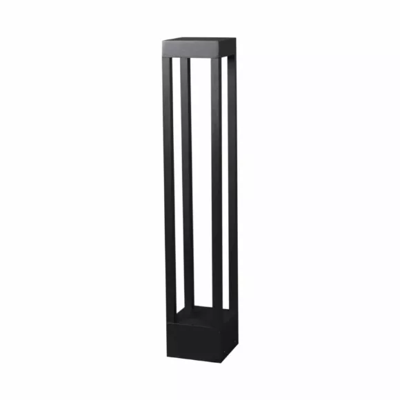 Ландшафтный светильник Reluce 09970-0.7-001U 0,6M LED7W BK RLOS, Черный, Белый, Металл, крупный план основания