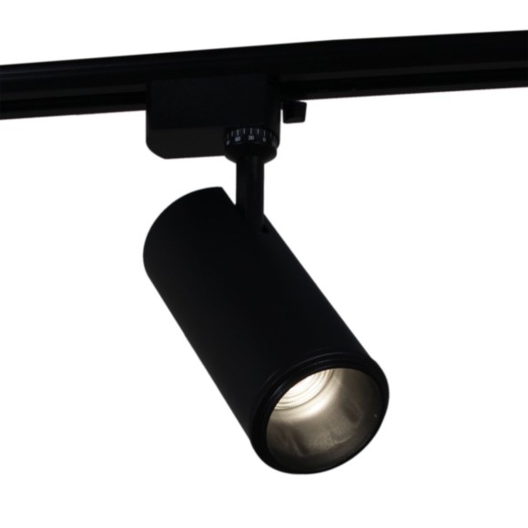 Трековый однофазный светильник Reluce 06650-9.3-LED10/20/30W CCT BK