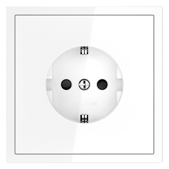Розетка со шторками Voltum S70 VLS040201