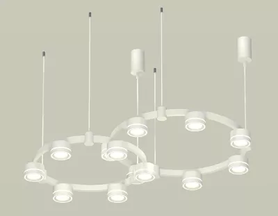 Комплект подвесного светильника Ambrella Light Techno Ring XR92081003 (A9208x2, C9236, C9231, N8433)