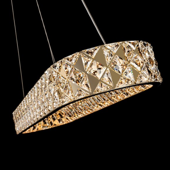 Подвесная люстра с пультом управления Modelux ML.335.900.300 GD