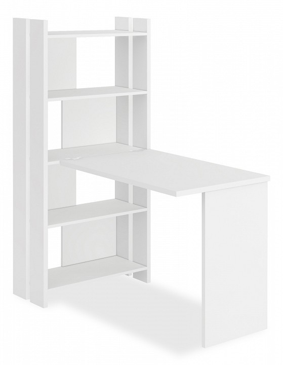 Стол компьютерный Домино Лайт СТЛ-ОВ+С100Прям без тумбы MER_STL-OV-S100Pryam_bez_tumby_BE