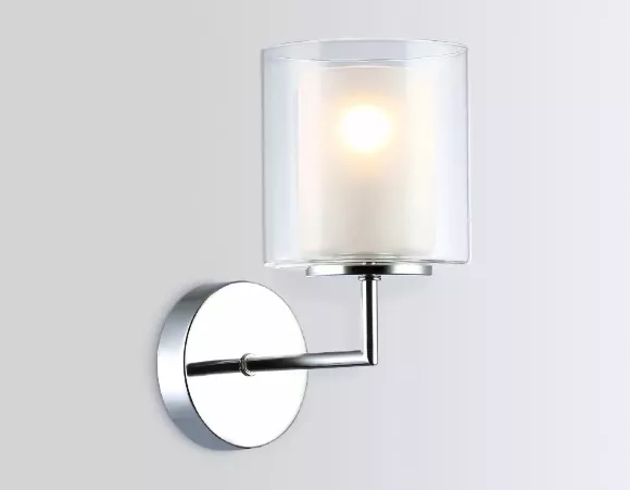 Бра Ambrella Light High Light Heigh Light LH56005, Хром, Белый, Металл Бра Ambrella Light High Light Heigh Light LH56005, Хром, Белый, Металл