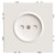 Розетка 1-местная с защитной шторкой (механизм) Stekker Эмили б/з 250В 16А RST16-5109-08 кашемир soft touch