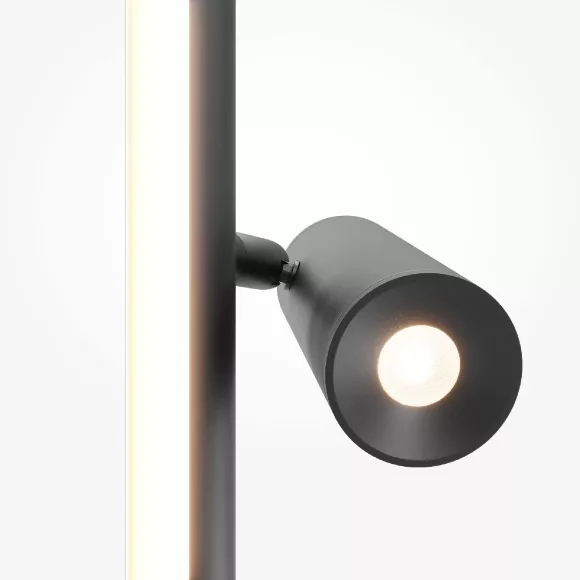 Торшер Maytoni Thin MOD395FL-L28B3K, вид снизу Торшер Maytoni Thin MOD395FL-L28B3K, вид снизу