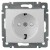 Розетка 2К+3 Legrand Valena 16A 250V с/з со шторками винтовой зажим белая 774421