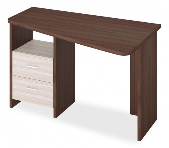 Стол письменный Домино Лайт СКЛ-Трап120 MER_SKL-Trap120_SHK_PRAV
