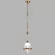 Подвесной светильник Odeon Light Pendant Krema 5441/1A, Дизайнерский, Латунь