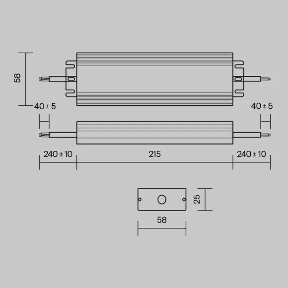 Блок питания Maytoni Power Supply Magnetic PSL008-100W-48V-IP67 Блок питания Maytoni Power Supply Magnetic PSL008-100W-48V-IP67