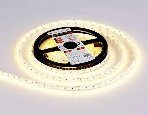 Светодиодная лента Ambrella Light LED Strip 24В 2835 14,4Вт/м 3000K 5м IP20 GS3201 Светодиодная лента Ambrella Light LED Strip 24В 2835 14,4Вт/м 3000K 5м IP20 GS3201