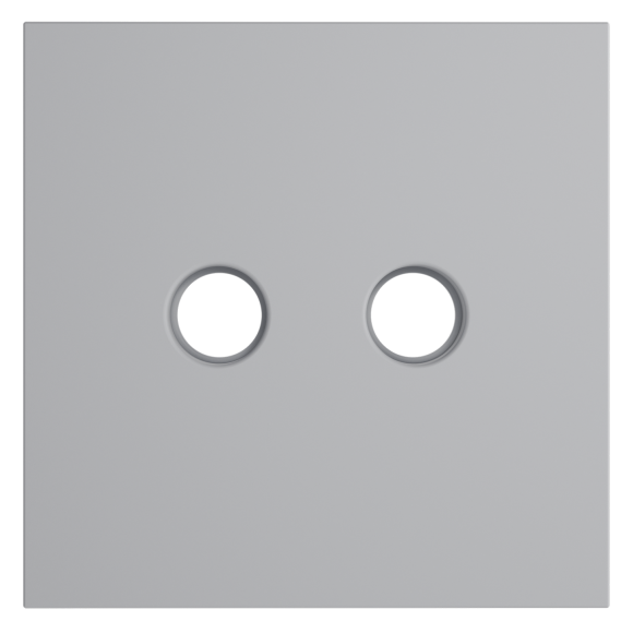 Накладка для розетки телевизионной оконечной TV+SAT Voltum S70 (серый) VLS001616