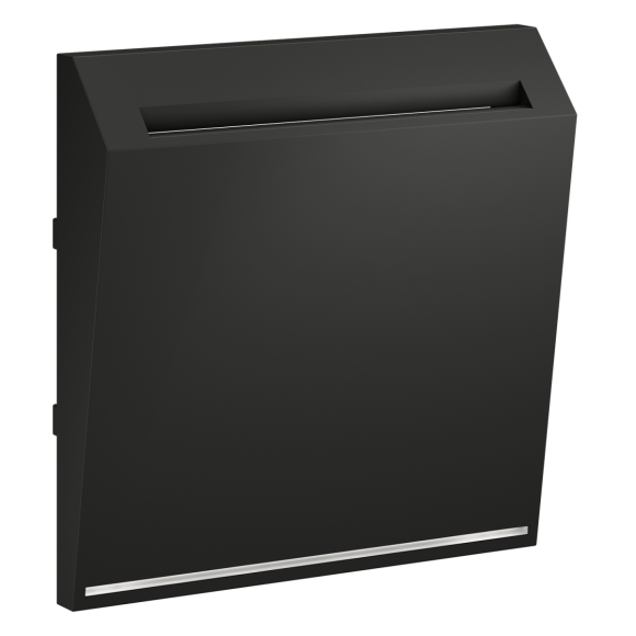 Накладка для выключателя карточного Voltum S70 (графит) VLS002607