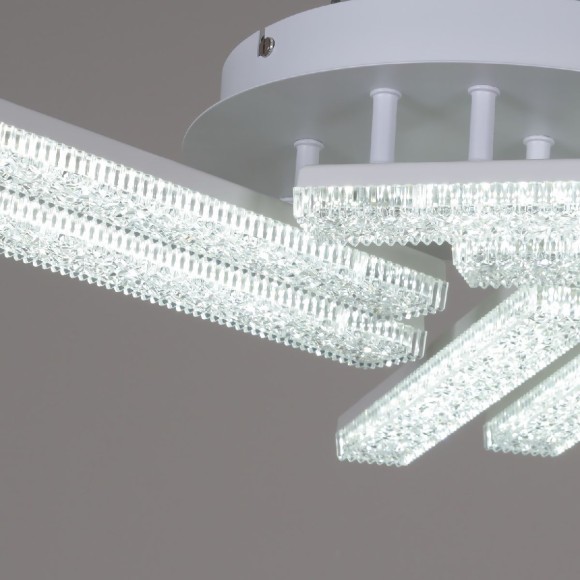 Потолочная светодиодная люстра с пультом управления Reluce 03446-3.3-06C WH