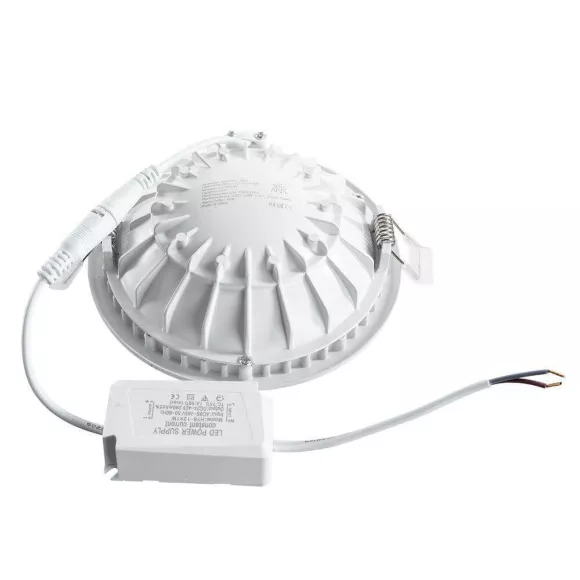 Встраиваемый светодиодный светильник Arte Lamp Riflessione A7012PL-1WH, вид сверху Встраиваемый светодиодный светильник Arte Lamp Riflessione A7012PL-1WH, вид сверху