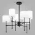 Люстра на штанге Eurosvet Notturno 60162/6 черный Smart a065662