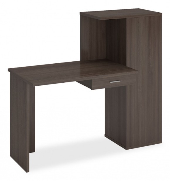 Стол письменный Домино Lite СКЛ-ПРЯМ100+ШК MER_SKL-PRYAM100-SHK-SH-CH