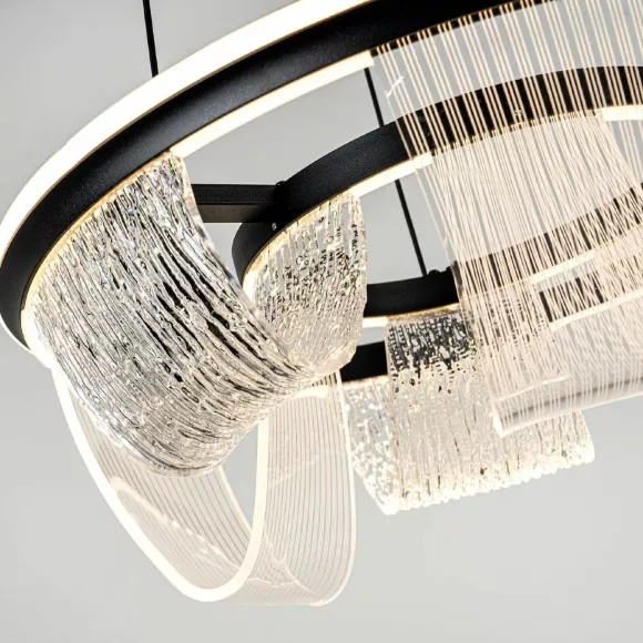 Подвесной светильник LED4U L7706-460 BK, 3000, 6000 Подвесной светильник LED4U L7706-460 BK, 3000, 6000