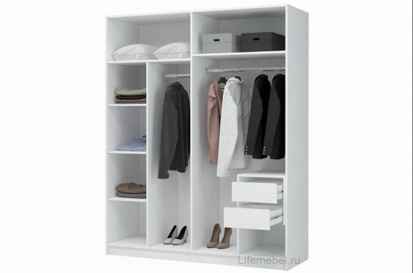 Шкаф платяной Широн WO_586596