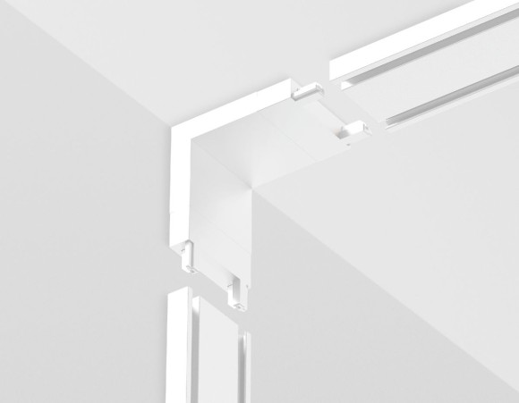 Коннектор угловой для шинопровода Ambrella Light Magnetic Ultra Slim Track System GV1103