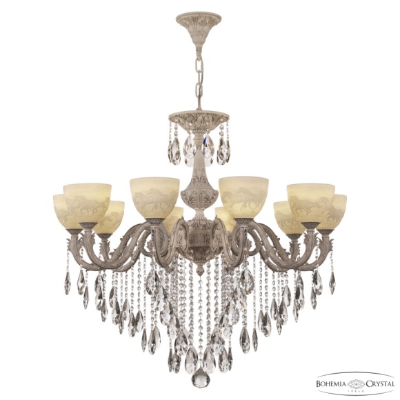 Подвесная люстра Bohemia Ivele Crystal AL79101/10/300 B WMN P1 U Horse