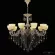 Подвесная люстра Bohemia Ivele Crystal AL79101/10/300 B WMN P1 U Horse, Белый, Металл, Керамика, декоративные элементы крупным планом