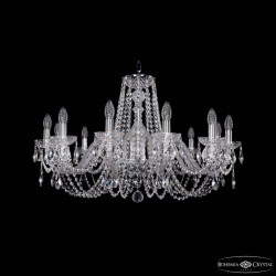 Подвесная люстра Bohemia Ivele Crystal 1402/12/300 Ni