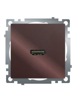 Розетка HDMI 2.1 Type A Stekker Катрин GLS00-7118-04 50064