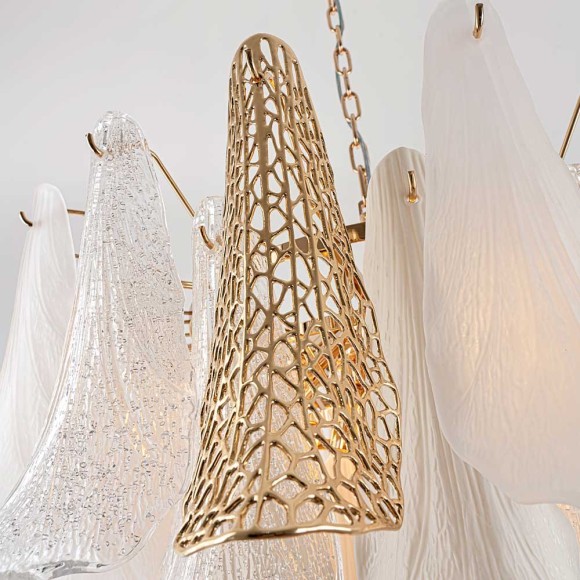 Подвесная люстра Modelux ML.6777.16PR GD