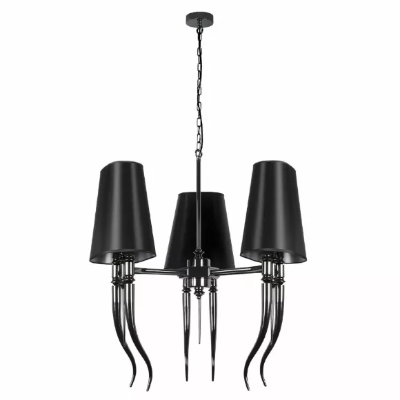 Подвесная люстра Loft IT Brunilde 10207/6 Black, Арт-деко, Черный Подвесная люстра Loft IT Brunilde 10207/6 Black, Арт-деко, Черный