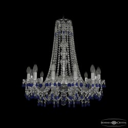 Подвесная люстра Bohemia Ivele Crystal 1410/12/240/h-74 Ni V3001