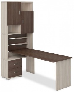 Стол компьютерный Домино СР-720/180 MER_SR-720-180-KSHSH-CH-LEV