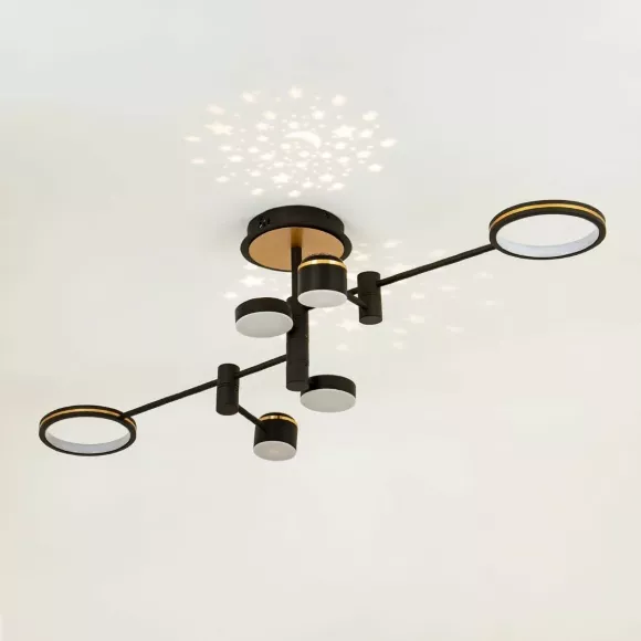 Потолочная люстра LED4U L3120-6, 3000, 6000 Потолочная люстра LED4U L3120-6, 3000, 6000