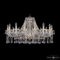 Подвесная люстра Bohemia Ivele Crystal 1413/16/360 G