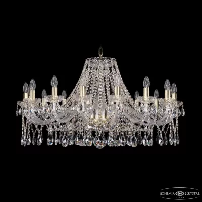 Подвесная люстра Bohemia Ivele Crystal 1413/16/360 G