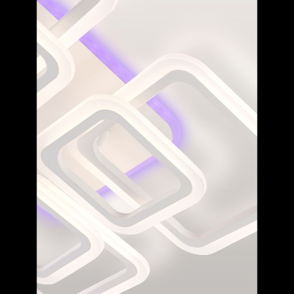 Потолочная люстра с пультом управления Natali Kovaltseva Spektr LED LAMPS 81108/6C