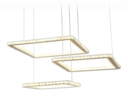 Подвесная светодиодная люстра с пультом управления Ambrella Light ACRYLICA FA1761