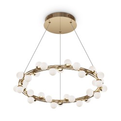 Подвесная светодиодная люстра Maytoni Tessara MOD081PL-L50G3K