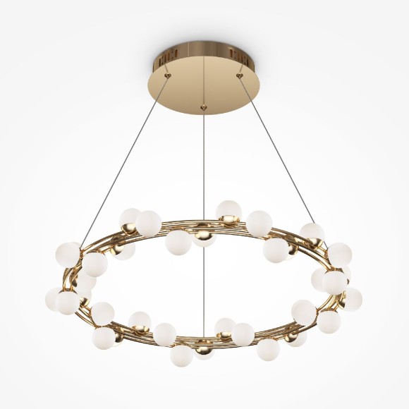 Подвесная светодиодная люстра Maytoni Tessara MOD081PL-L50G3K