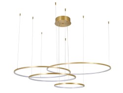 Подвесная светодиодная люстра Newport Loren 15104/S brass