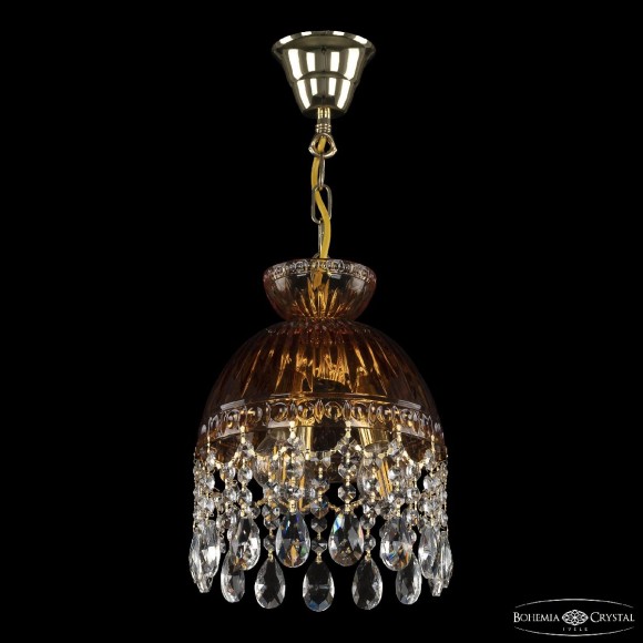 Подвесной светильник Bohemia Ivele Crystal 5478/22 G Amber/M-1G