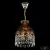 Подвесной светильник Bohemia Ivele Crystal 5478/22 G Amber/M-1G