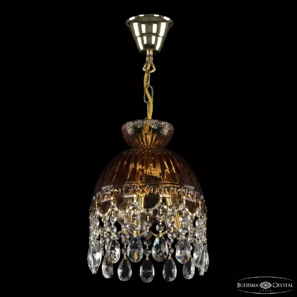 Подвесной светильник Bohemia Ivele Crystal 5478/22 G Amber/M-1G Подвесной светильник Bohemia Ivele Crystal 5478/22 G Amber/M-1G