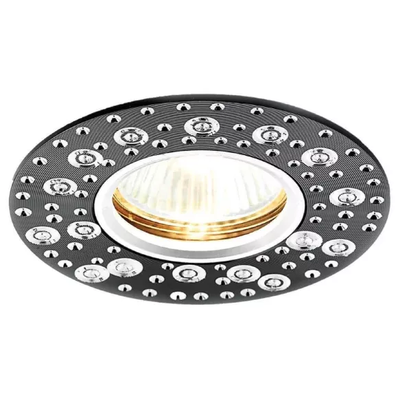 Встраиваемый светильник Ambrella Light Classic A801 BK/AL Встраиваемый светильник Ambrella Light Classic A801 BK/AL