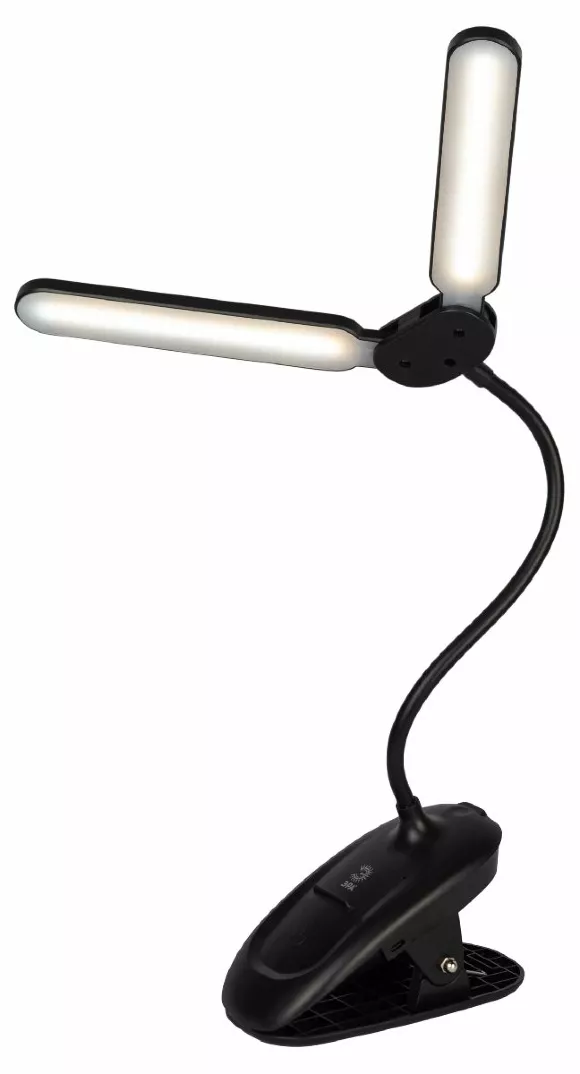 Настольная лампа Эра NLED-512-6W-BK Б0057208, 3000, 4500