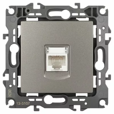 Розетка компьютерная RJ45 Эра 12-3107-16 Б0065716