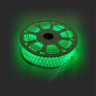Светодиодная лента Apeyron 220В 12Вт/м smd5050 60д/м IP65 аксессуарами RGB 10-51