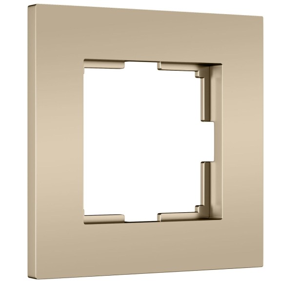 Рамка на 1 пост Werkel Slab (шампань софт) W0012911 4690389218385 a069624