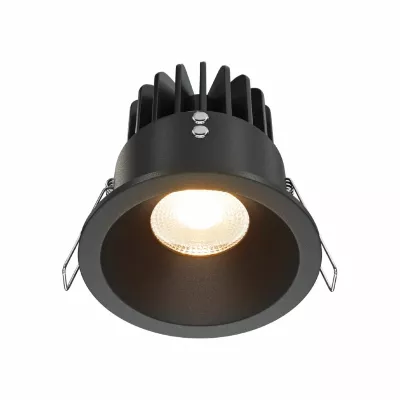 Встраиваемый светильник Maytoni Zoom DL034-01-12W2.7K-B