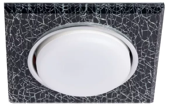 Встраиваемый светильник Эра DK LD50 WH/BK Б0057469 Встраиваемый светильник Эра DK LD50 WH/BK Б0057469
