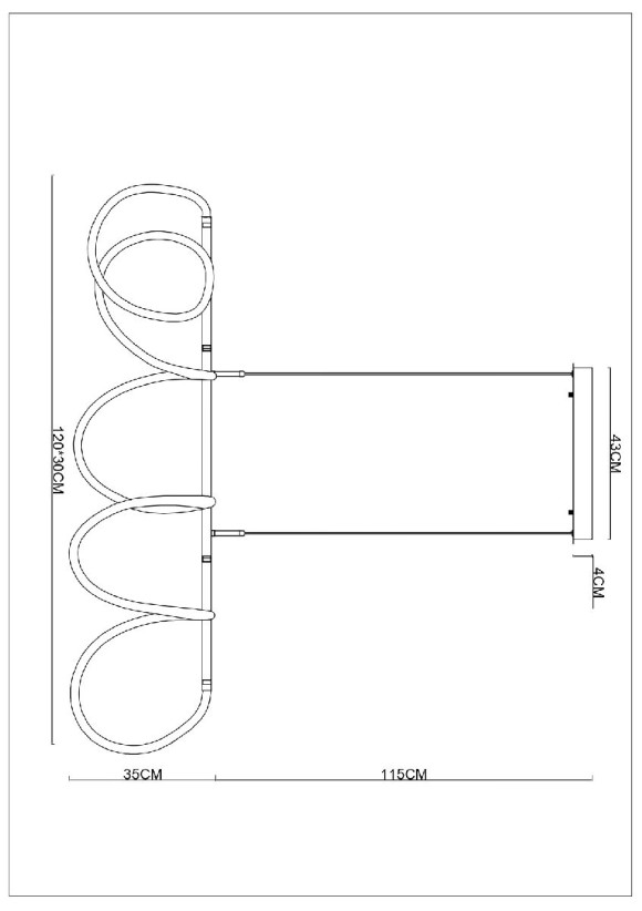 Подвесной светильник Arte Lamp Klimt A2850SP-75BK